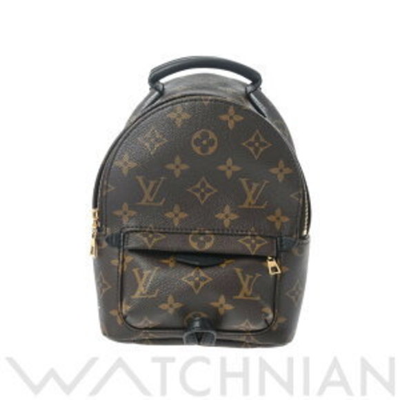 Louis Vuitton Palm Springs Backpack Brown Canvas Daypack Bag - Picture 1 of 9